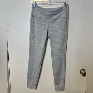 Athleta Jacquard Chaturanga Leggings Gray Women’s Medium Petite